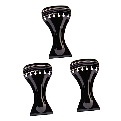 Resonator Guitar 3Pcs 6 String Tailpiece Resonator Guitar Echo Guitar Replacement Dobro Tailpiece Guitar Tailpiece F05 Galvanized Component 6 String Tailpiece #TOP24
