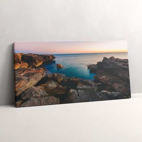 Tableau sur toile mer Méditerranée Wallfluent, l'évasion marine à la maison