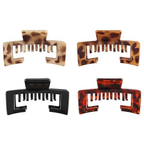 4 PCS Hat Claw Clip Hat Hair Clip Hat Hair Clips for Women Claw Clips for Thick Hair Hat Hairstyles Gifts Hair Accessories