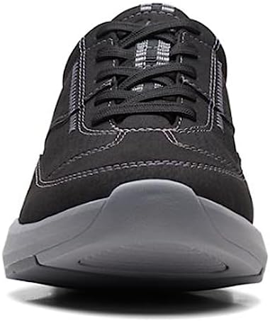 Clarks Men's Lehman Mix Oxford, Black Textile, 12 | Image 2