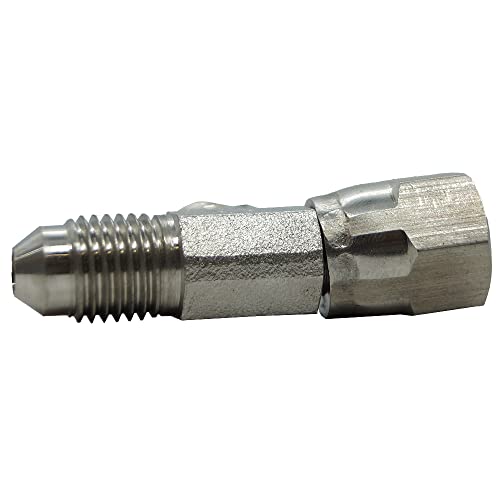 Image of RFS Swivel Nut Run Tee, JIC 37 Degree End Types, Stainless Steel, 3 /4 inch JIC(f) x 3 /4 inch JIC(m) End Size, 3 /4 inch Tube OD