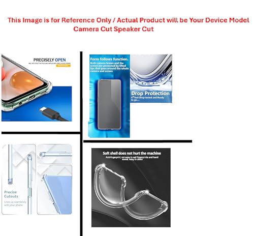 Image of Compatible for [ Realme GT 7T ] Bumper Back Case Cover for [ Realme GT 7T ] - Transparent