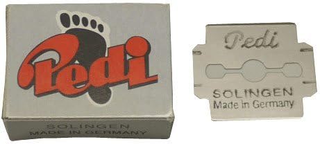 Amazon ゾーリンゲンペディー 交換用替刃 10枚入り ドイツsolingen製 魚の目 角質削り Pedi 魚の目削り 角質やすり 通販