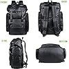 Baosha BP-16 PU Leder Casual Rucksack College Rucksack Daypack Schwarz #1