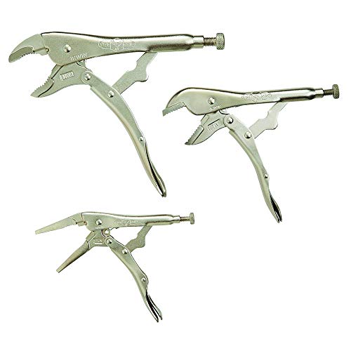 Image of IRWIN VISE-GRIP Pliers Set, Locking Pliers, 3-Piece (323S), Silver