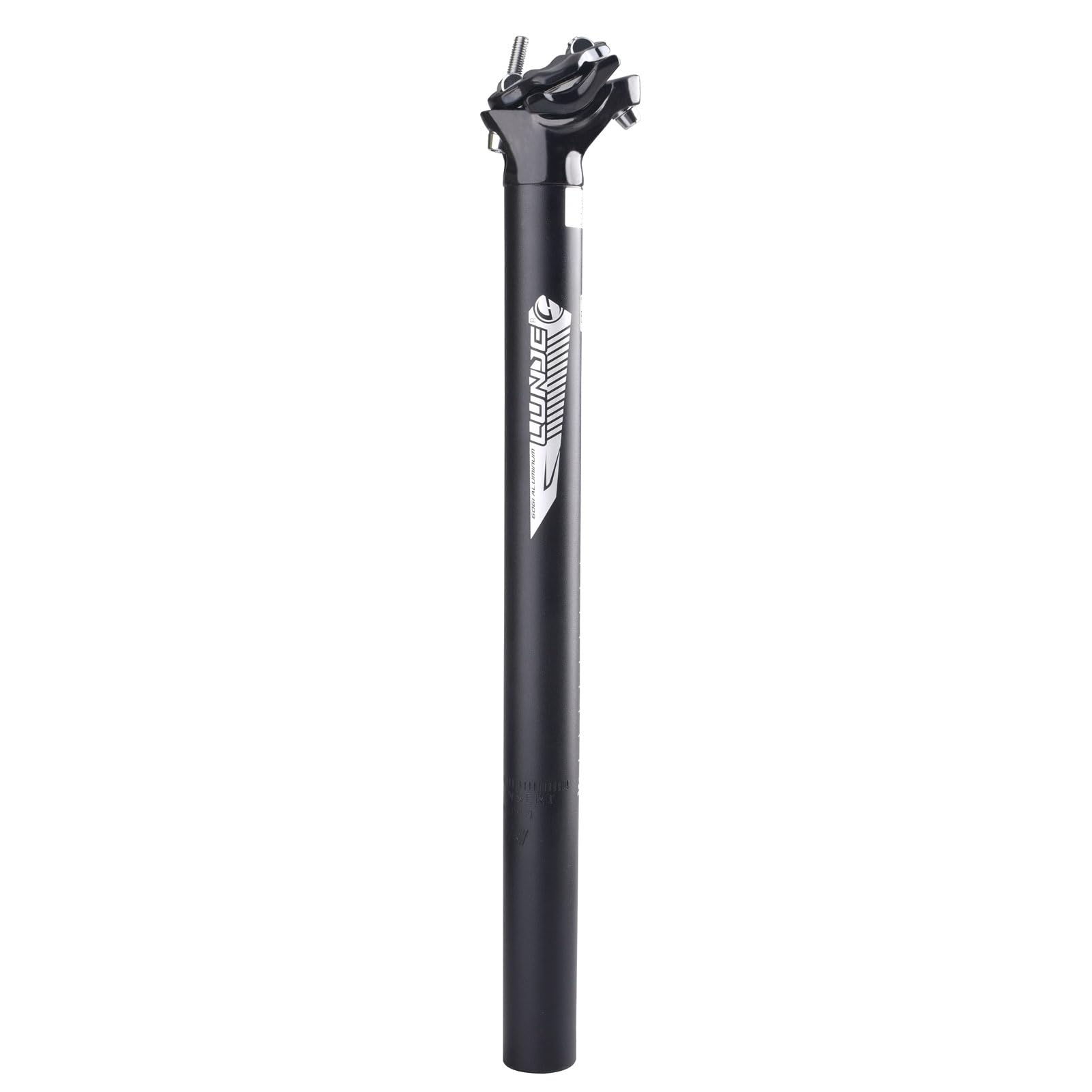 Azarxis Bike Seatpost Adjustable Bicycle Seat Post 27.2 30.9 31.6 × 400 mm Aluminum Alloy Replacement Cycling Accessories for Mountain Road Bikes MTB (Black, 30.9 x 400 mm)