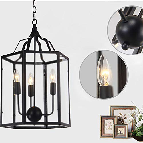 Lustre rétro nordique E14 pour éclairage de table industrielle