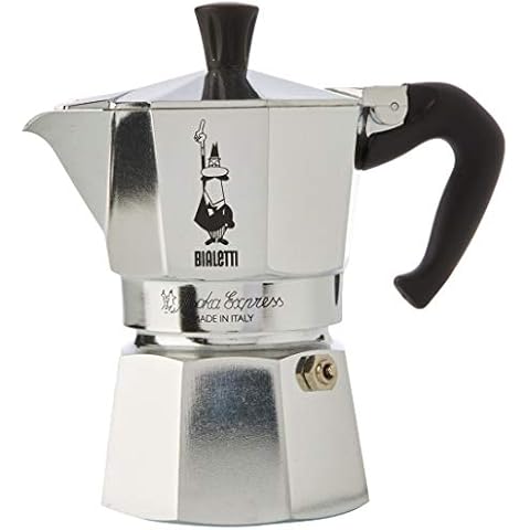 Bialetti Moka Express 2020 Silver 3 Cup Cover