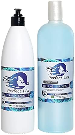 Hair Straightening Keratin - with Deep Cleansing Shampoo, for Hair Damaged by Chemical Processes - With Vitamin E - Professional Hair Repair Treatment- Nourishment & Beauty KIT 33 fl oz