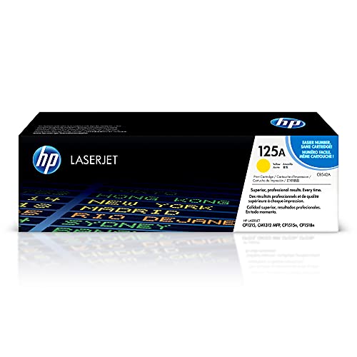 HP 125A (CB542A) Gelb Original Toner für HP Color Laserjet CP1215, CP1515, CM1312