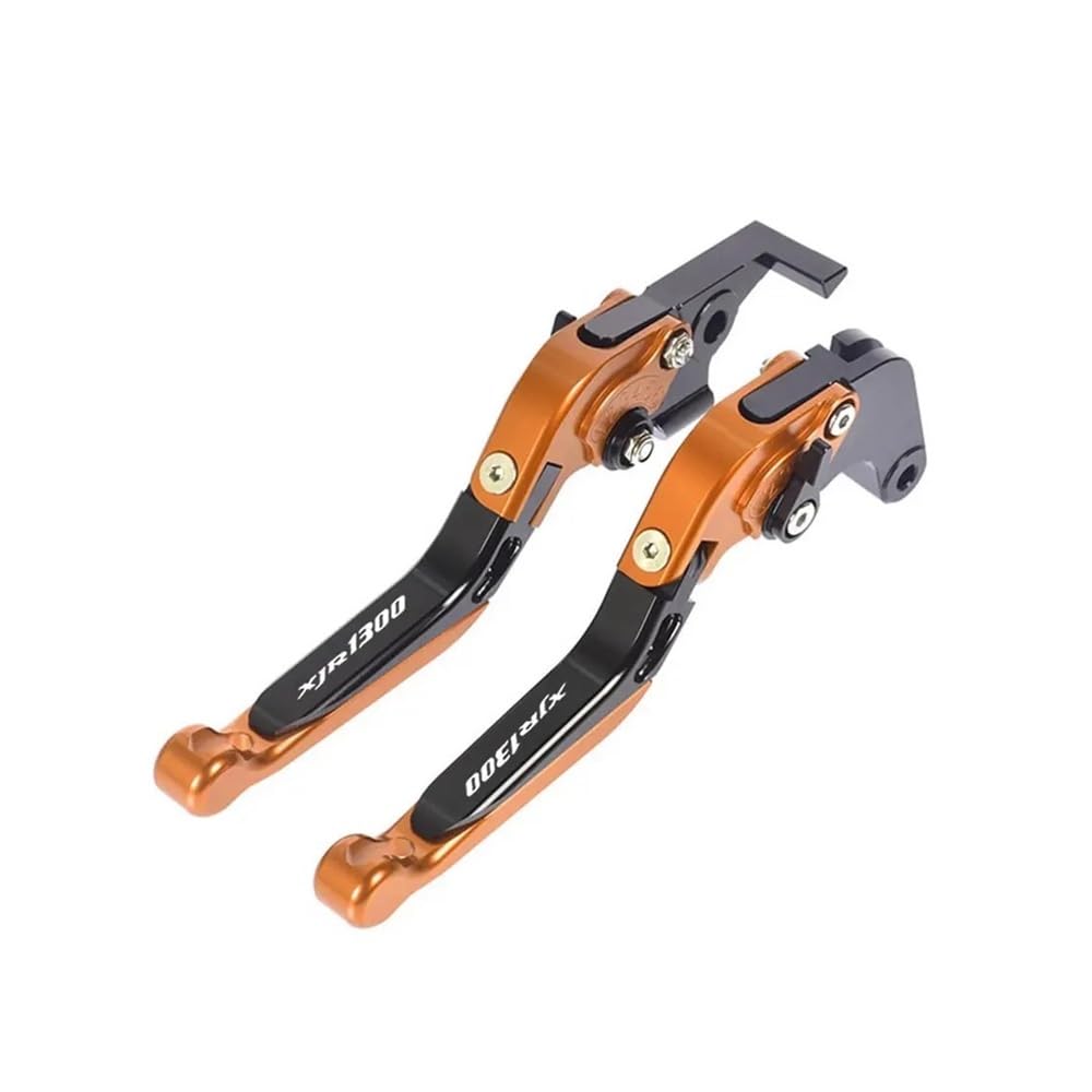 Nhgfdfs Orange Black Motorcycle Clutch Brake Lever For Ya&Maha Xjr 1300 1995-2003 Motorcycle Brake Clutch Levers Handbrake Handle