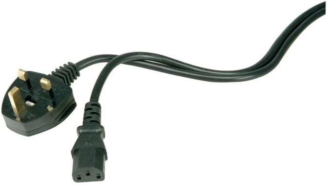 IEC Mains Lead, 5m, Black, Bulk Box