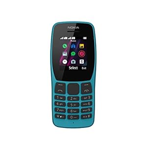Nokia 110 4.5 cm (1.77″) Blue Feature phone