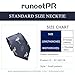 runootPR Novelty Navy Blue Tie for Men 3.15
