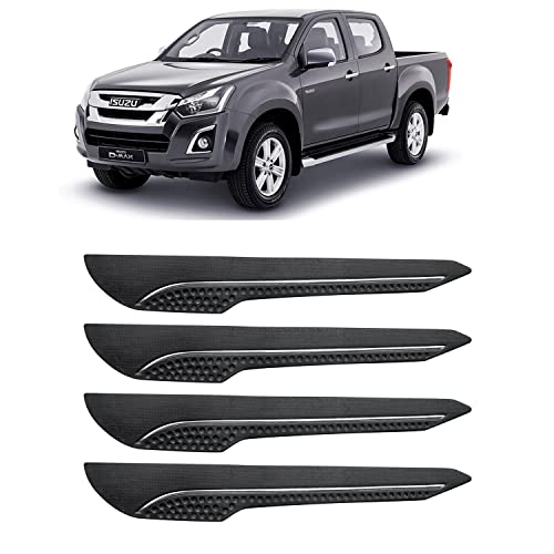 Image of AOSIS-Car Bumper Protector /Bumper Guard for Isuzu D-Max with Single Chrome Stripe (4-Pcs)