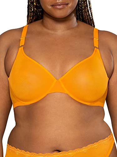 Image of Smart & Sexy Women's Sheer Mesh Demi Underwire Bra - See Through Bras