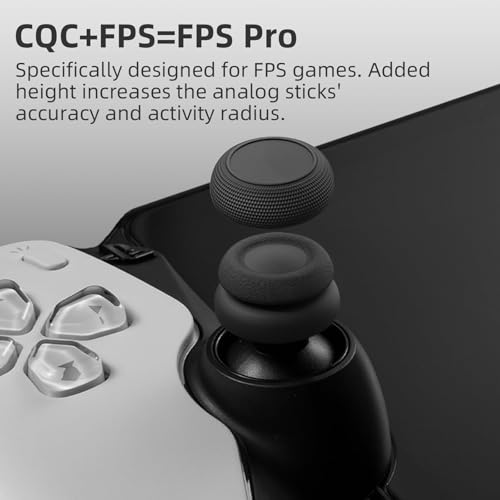 Image of Thumb Grips for PlayStation, Enhanced Grip and Control, Compatible with PS5 Controller, PS 5c Console, PS5 Remote Controller, PS4 Accessories, Xbox One /360 Game Controller
