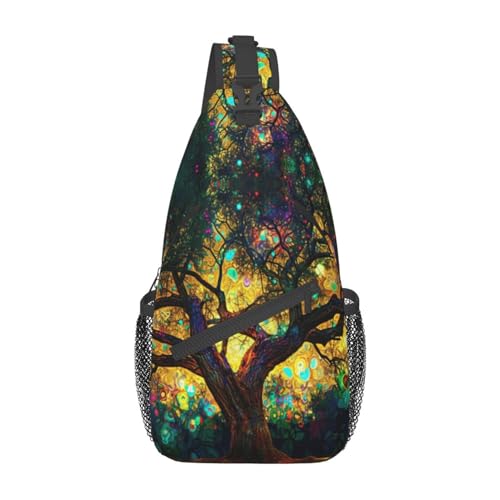 Mochila cruzada ligera impermeable para senderismo miniatura 2