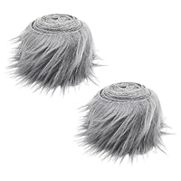 2 Stück Plüschstoff, Heimdekoration, Diy-Bastelmaterialien, Können Für Kleidung, Hüte, Dekorationen, Schuhe Verwendet Werden