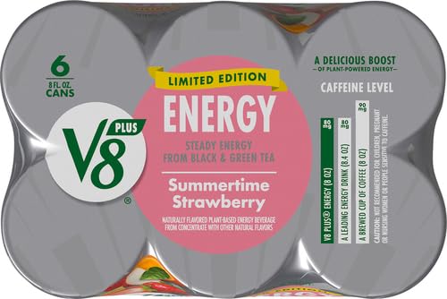 V8 +Energy 200000028935 Limited Edition Summertime Strawberry Juice Energy Drink thumb #10