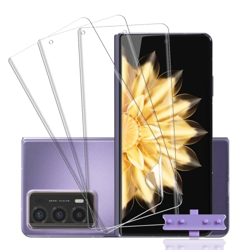 Rnnmeeko [3 Pack Protector de Pantalla para Honor Magic V2 / Magic V3 [No Cristal Templado] Hidrogel Flexible [Anti-arañazos], HD TPU Película Protectora para Honor Magic V2 / Magic V3