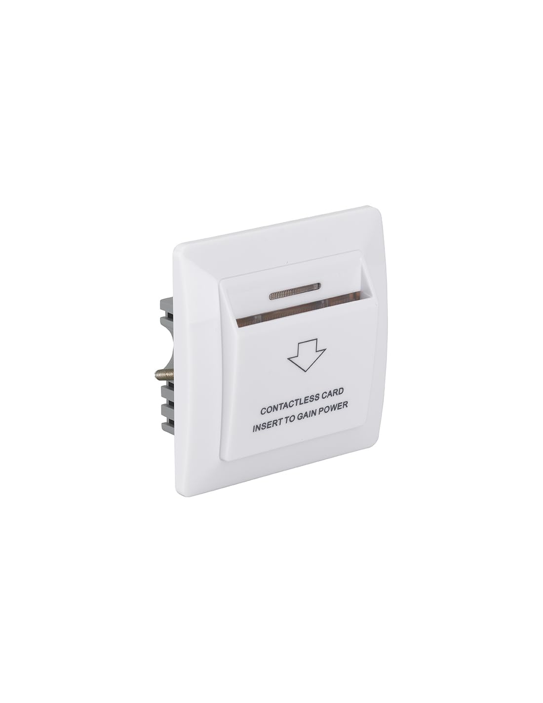 INTELOCK - Economiseur d'Énergie - Lecteur de Carte - Distance de Lecture 3 Cm - Tag RFID 13,56Mhz - Relais 40A - Alimentation 220V 50/60Hz - Idéal pour Économies d'Énergie - Gris