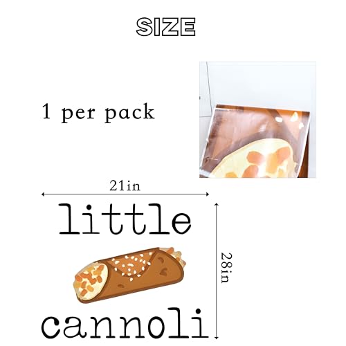 Vinilo decorativo Little Cannoli para fiestas y baby shower miniatura 5