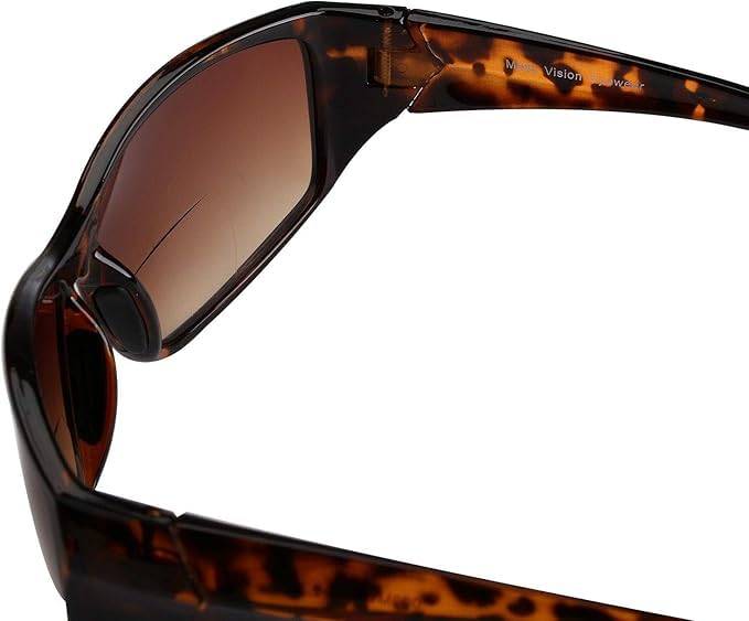 'The Driver' 2 Pair of Unisex Bifocal Reading Sunglasses with High Definition Amber Lenses - UV400 Protection4