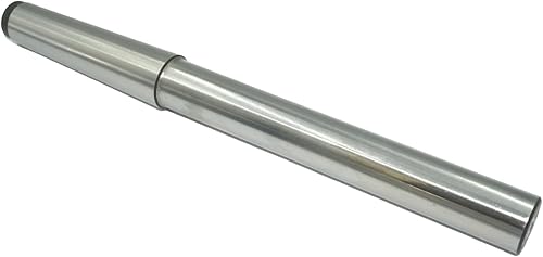 Barra de prueba de alineación de mandril de torno 2MT MT2 11-18 "(283 mm) Acero de aleación EN 31 Longitud del vástago cónico de 2.874 in Taladro
