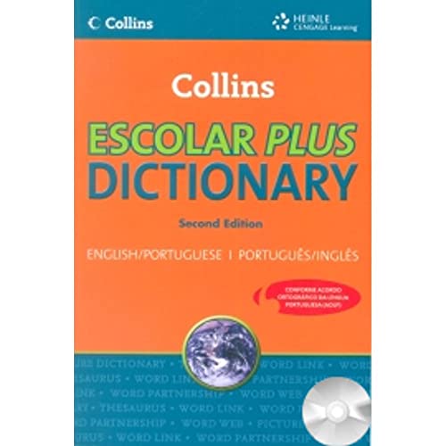 Collins Escolar Plus Dictionary: English/Portuguese Portugues/Ingles [With CDROM]