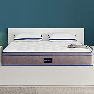 Molblly Twin Mattress 10 Inch Spring Mattress Compressed in a Small Box, Comfortable