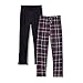Produktbild FM London (2er-Pack) Pyjama für Herren - Leichte Herren-Pyjamahose, Loungewear und Nachtwäsche - Reich an Baumwolle, bequeme Passform Herren-PJs
