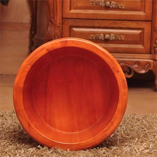 Barril para spa de pies de madera 41x31x26 cm miniatura 5