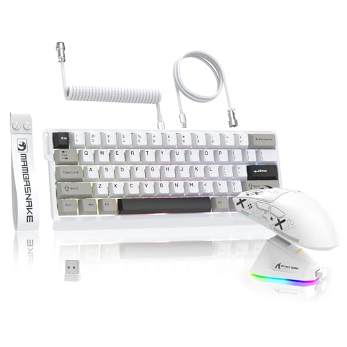 MAMBASNAKE×ATTACK SHARKyX60HE&X11zeX|[cZbg 4in1 sbhgK[ L[{[h}EXZbg 8K Q[~OL[{[h}EXZbg 60 0.01mmRTx CXCb` 3[h  0.125ms