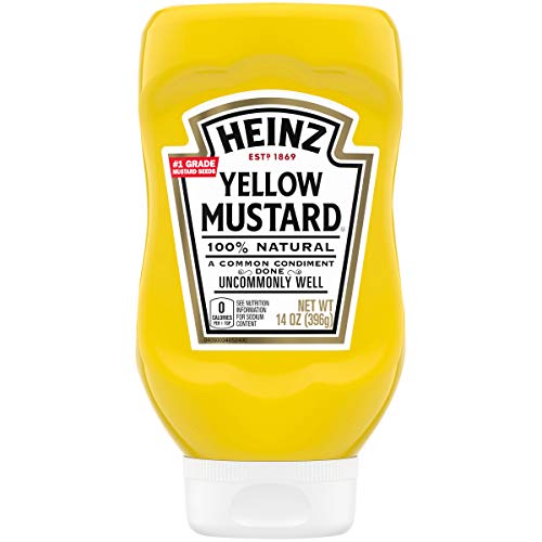 Heinz Yellow Mustard 14 Oz Bottle Buy Online In Yemen At Yemen Desertcart Com Productid