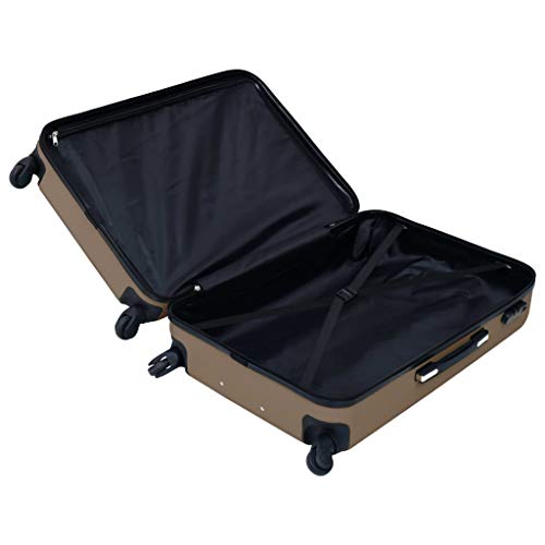 SKM Hardcase Trolley Brown ABS (Weight-29KG)4