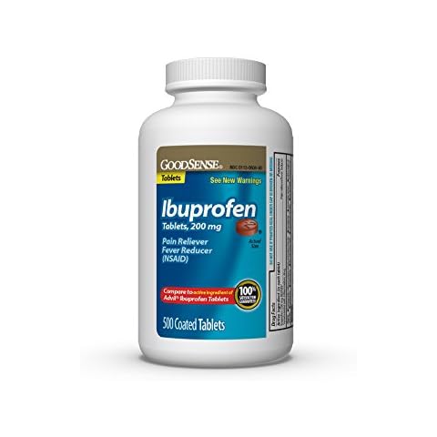 GoodSense 200mg Ibuprofen Tablets, 500 Count Cover