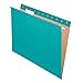 Pendaflex Recycled Hanging Folders, Letter Size, Aqua, 1/5 Cut, 25/BX (81616)