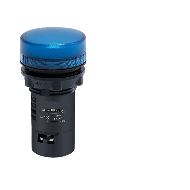 Button Indicator LED Light Signal XB2BVB3LC vm4 Green red White Yellow Blue AC220V24V(XB2BVM4LC)