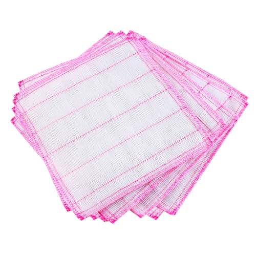 10Pcs Super Absorbent Bamboo Dish Cleaning Cloths