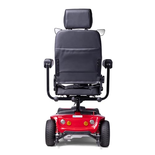 Atlas 6 Mph Road Legal Mobility Scooter Class 3 (Red) - 9