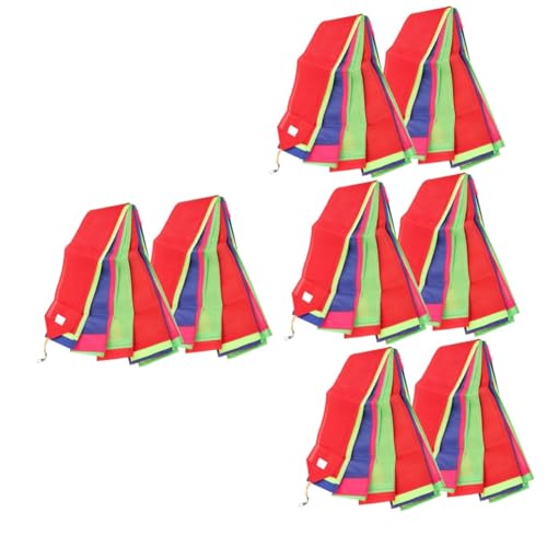 KESYOO 4sets Kite Tail Replacement Nylon Kite String Tails for Outdoor Activities 2pcs*4