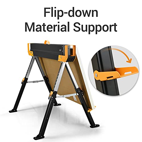 WORKESS Adjustable Height Saw Horses