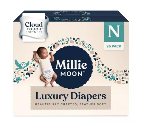 Image of Millie Moon Luxury Diapers - Newborn - (96 ct)