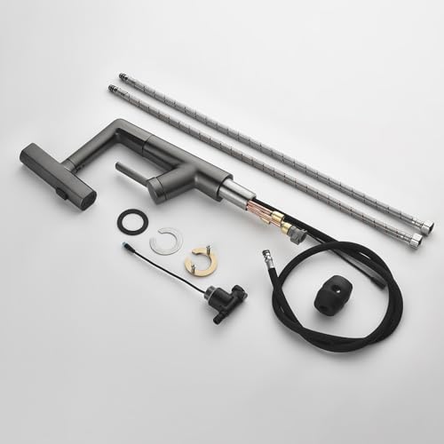 Robinet cascade pour salle de bain moderne or brossé qui transforme votre routine matinale