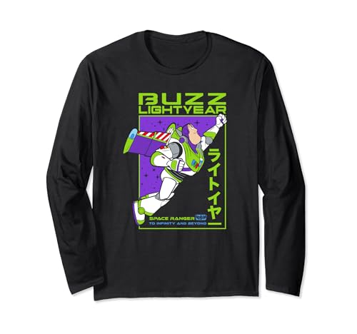 T-shirt Toy Story 4 Buzz Lightyear manches longues avec imprimé kanji