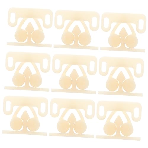 EXCEART 10 piezas Pestillo de Puerta de Tensión para Muebles y Armarios Cierre Seguro y Eficaz para Puertas de Gabinetes para Protección Mascotas