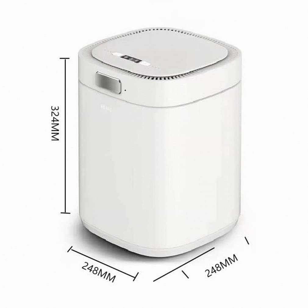 Compostiera elettrica da cucina da 2,5 l, pattumiera intelligente per uso domestico e commerciale, ciclatore automatico per rifiuti alimentari da interni