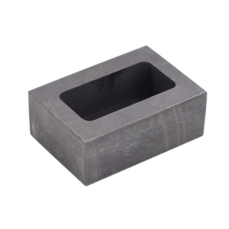 Gussformen aus Graphit für Barren, Graphitbarren R3MC 5 Löcher for Metallschmelzen, Gießen, Raffinieren von 25 g bis 500(200g)