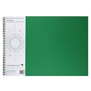 Leaf Graph Paper Isometrisches Rasterpapier A3